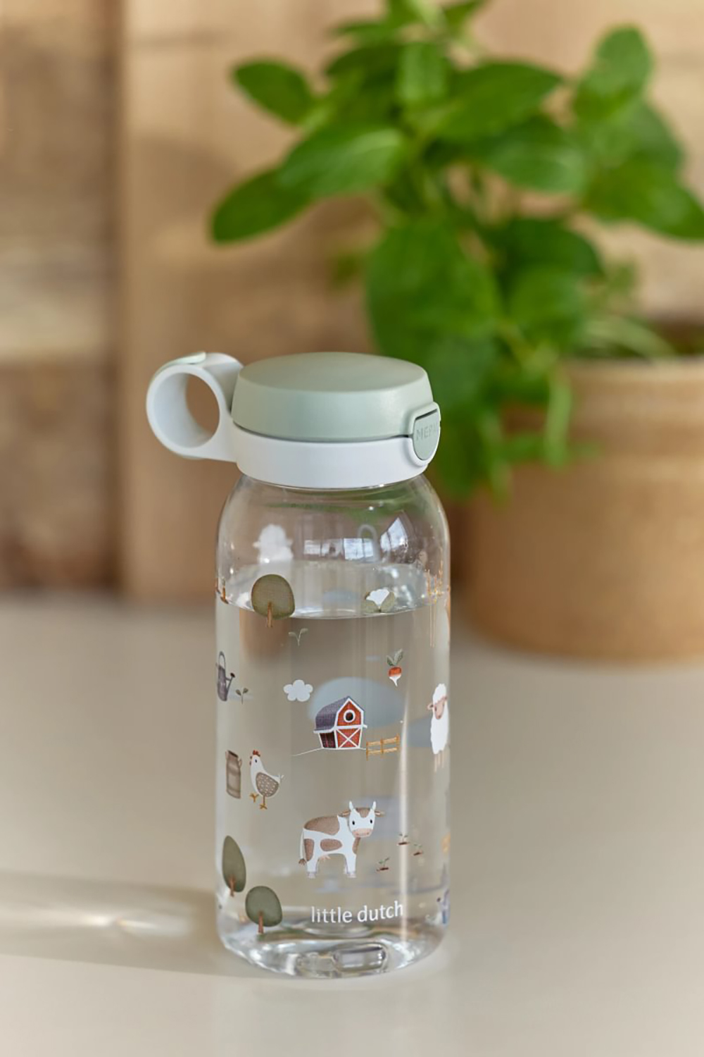 Trinkflasche mit Klappdeckel Campus - Little Farm 600 ml