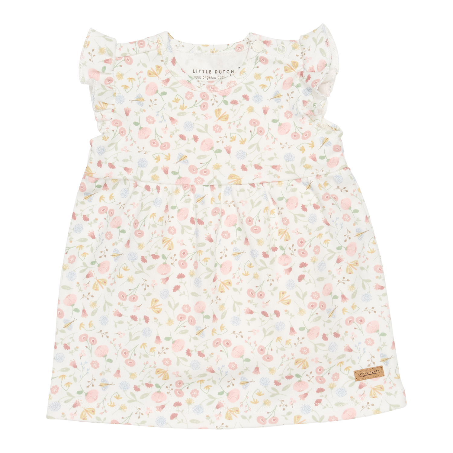 Kleid ärmellos mit Rüschen Flowers & Butterflies (Gr. 86)