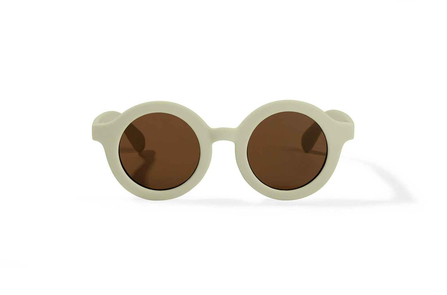 Kindersonnenbrille rund grün