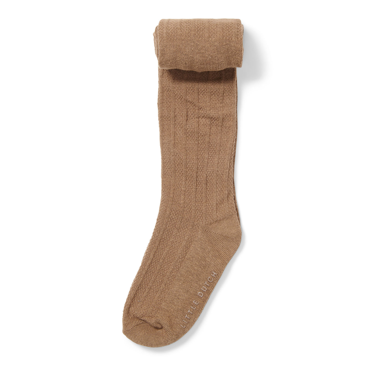 Strumpfhose gestrickt Weihnachten braun (Gr. 50/56)