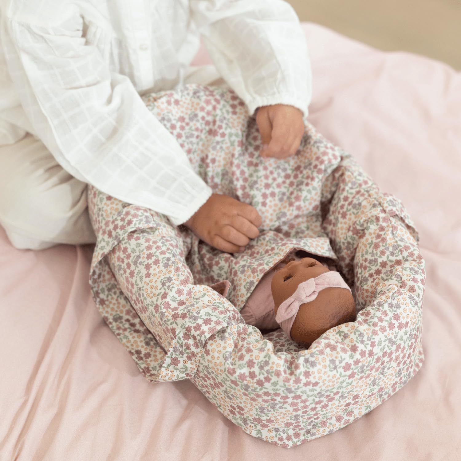 Puppen-Reisebett - Essentials rosa