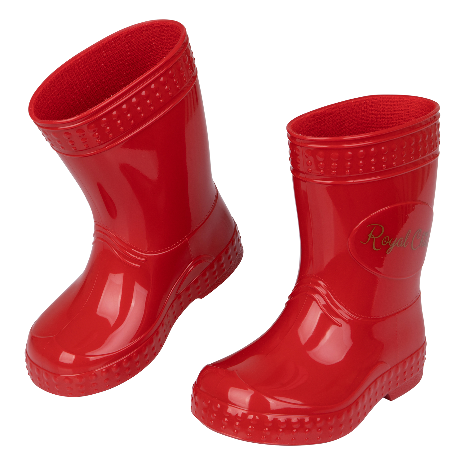 Gummistiefel / Regenstiefel Royal Child Krone rot (Gr. 23/24)