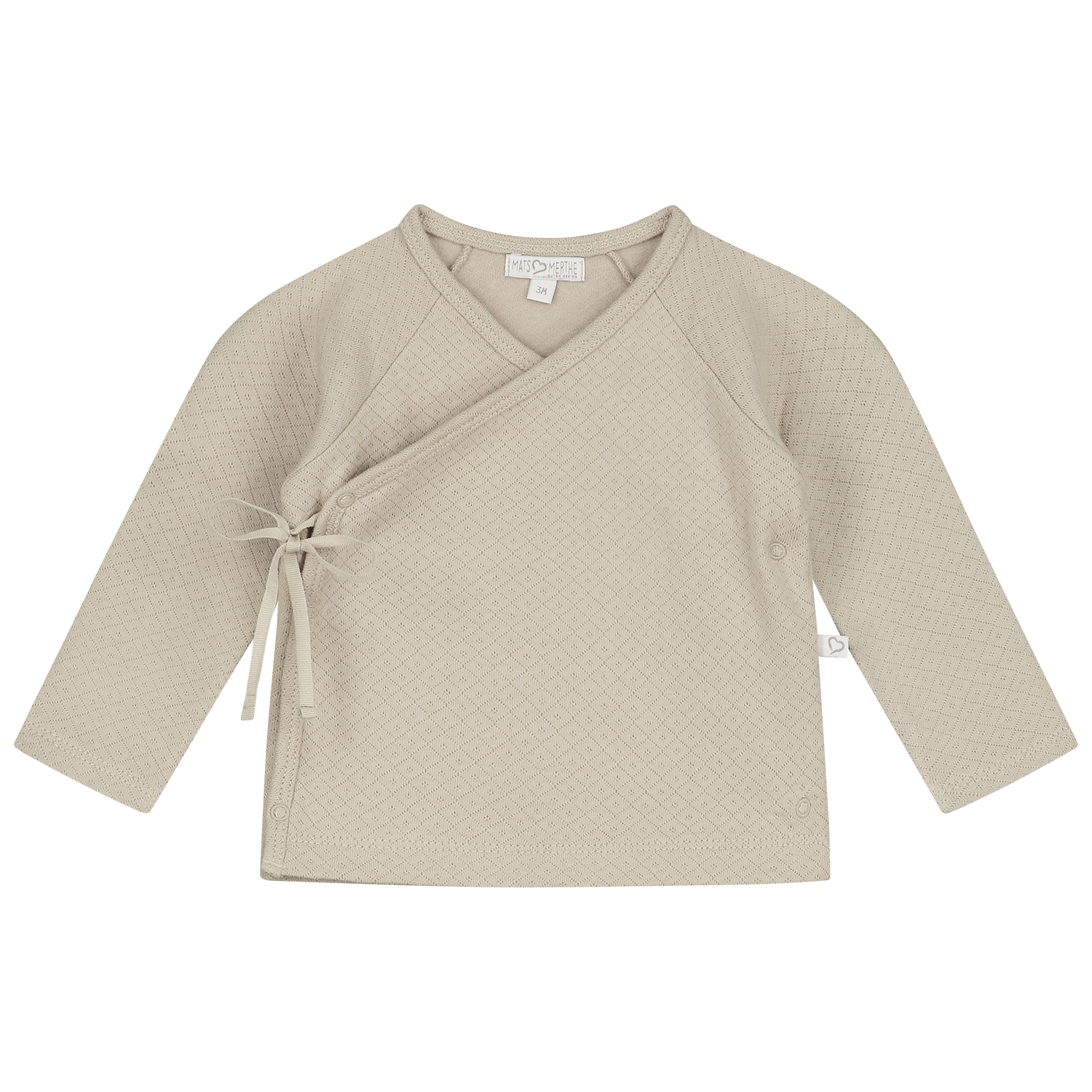 Long Sleeve Shirt / Langarmshirt / Wickelshirt Benthe sand (Gr. 62/68)