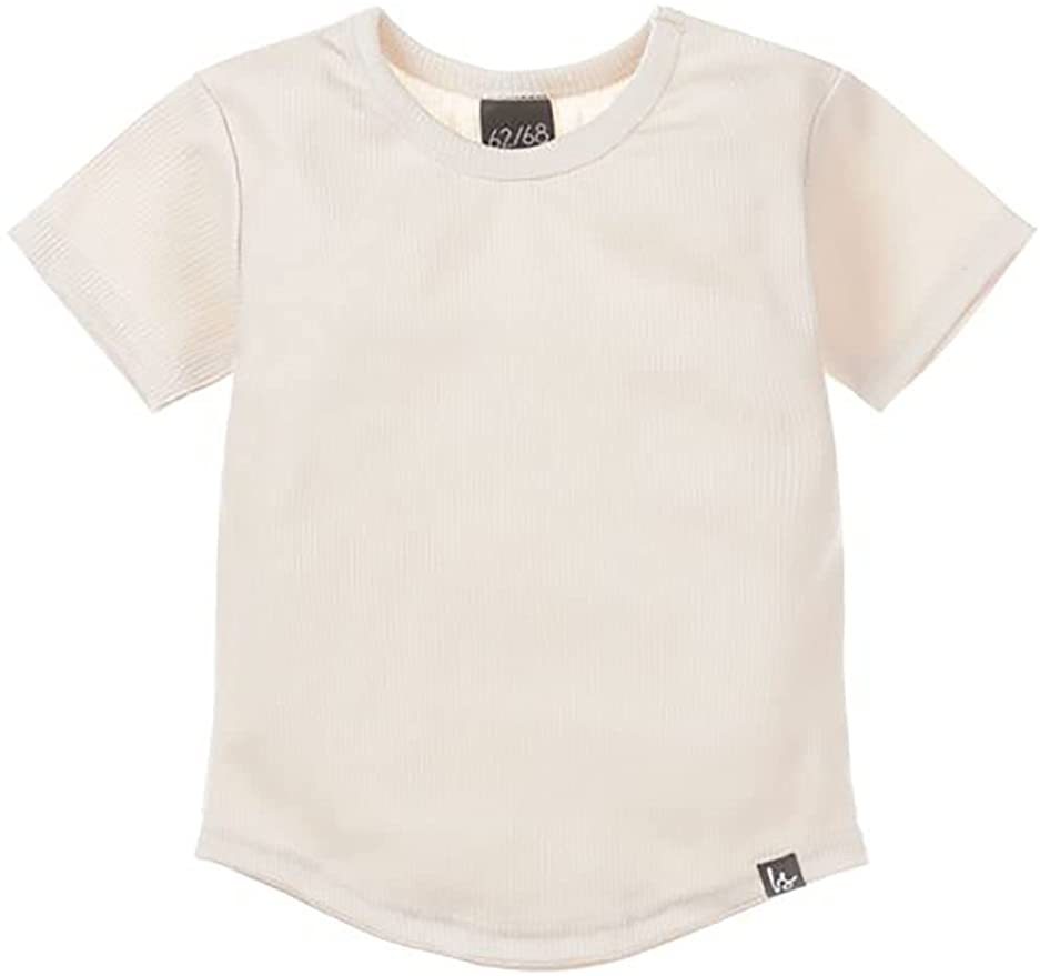 T-Shirt Rippe sand (Gr. 74/80)