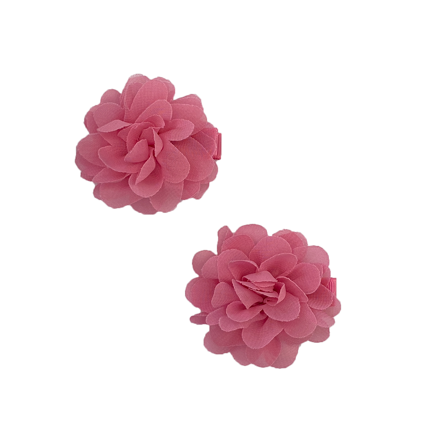 Haarspange Blume 2er Set pink