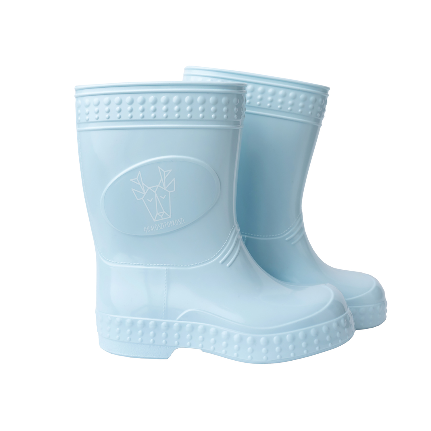 Gummistiefel / Regenstiefel Paste Love Reh hellblau (Gr. 21/22)