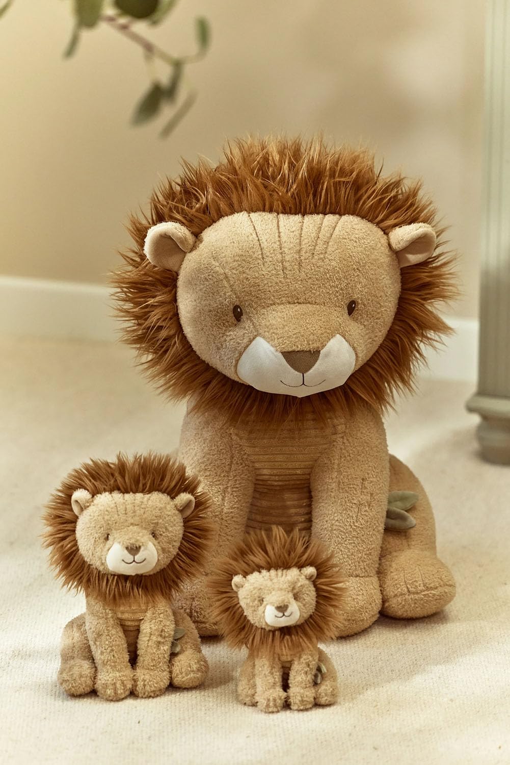 Stofftier Kuscheltier Löwe - Safari Friends gelb (25 cm)