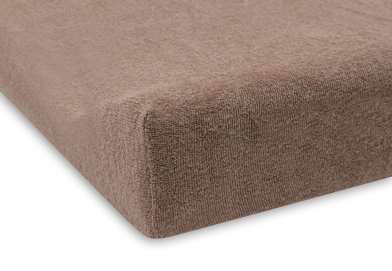 Wickelauflagenbezug Frottee - Basic Milky Coffee braun (50x70 cm)