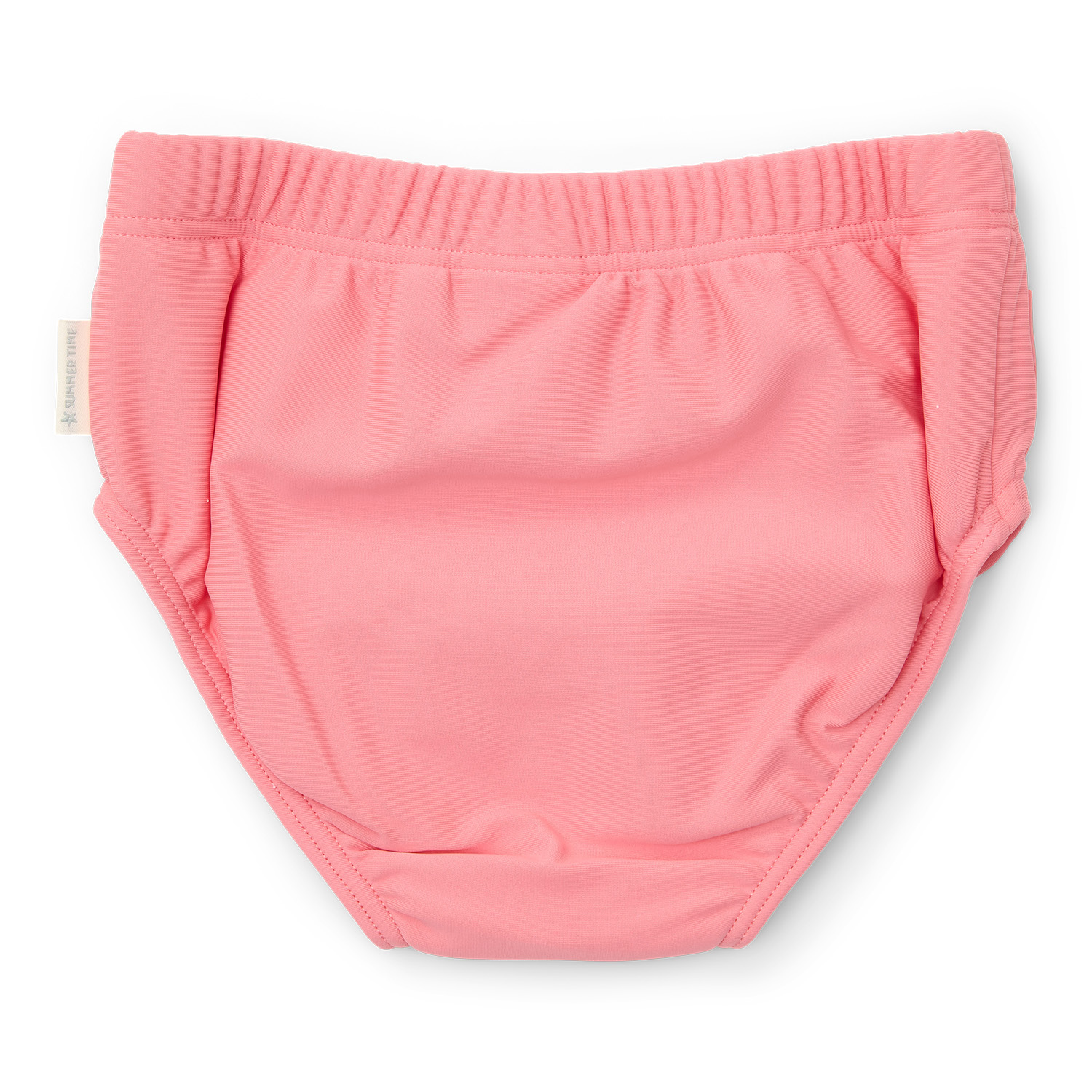 Badehose / Schwimmwindel mit Rüschen - Sunny Flowers Rouge (Gr. 98/104)