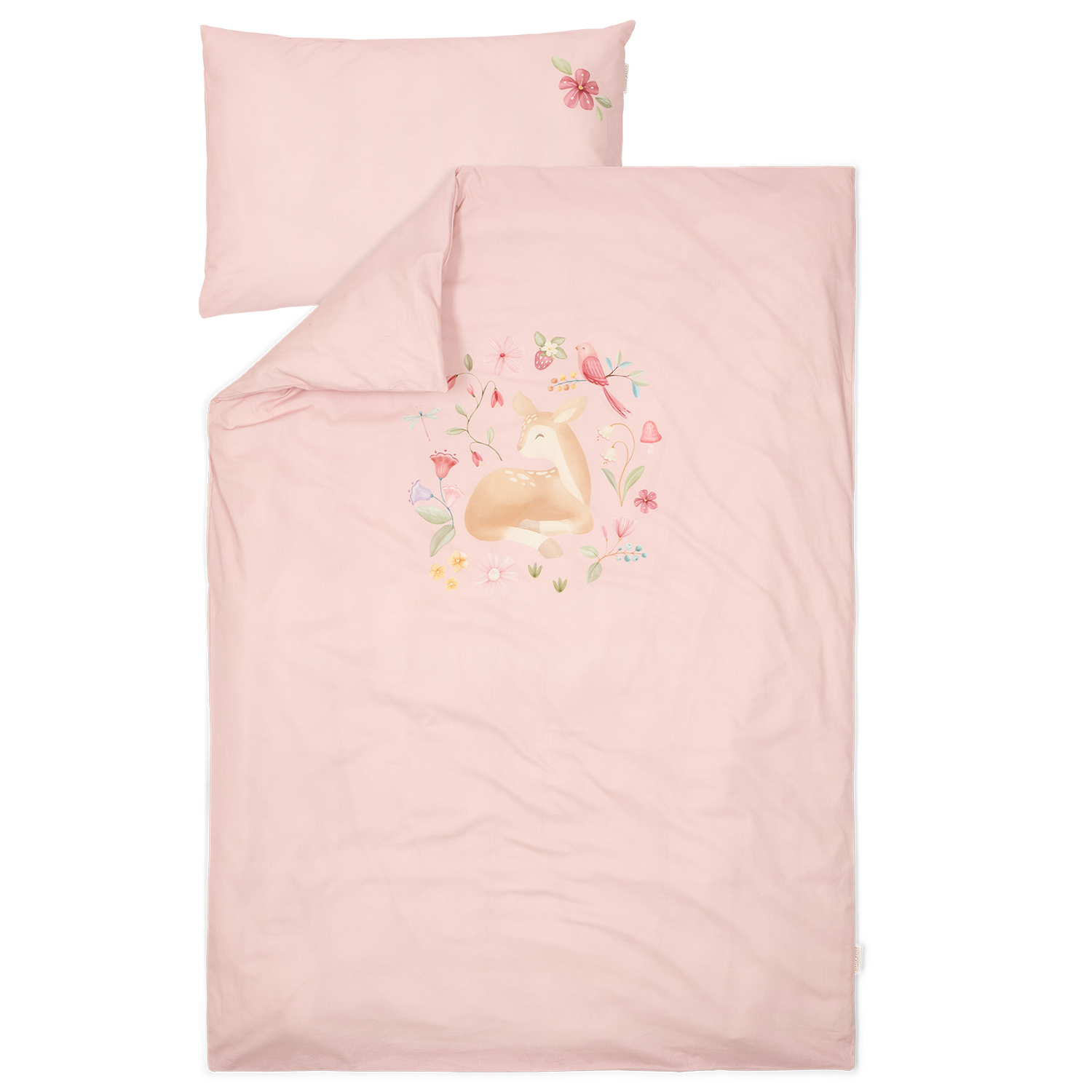 Kinderbettwäsche Fairy Blossom - Fairy Garden (100x140 cm + 40x60 cm) Kinderbettwäsche Fairy Blossom - Fairy Garden (100x140 cm + 40x60 cm)