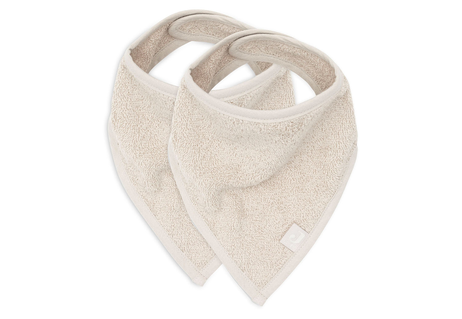 Bandana Lätzchen Halstuch 2er Set Frottee nougat Bandana Lätzchen Halstuch 2er Set Frottee nougat