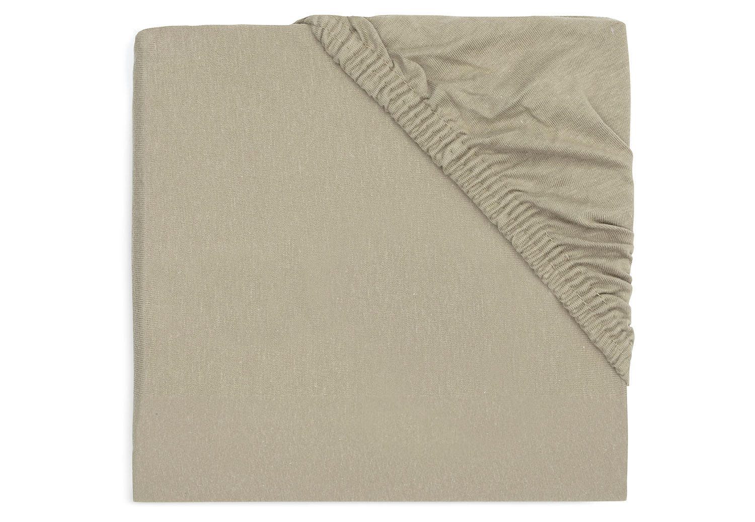 Spannbettlaken für Wiege - Jersey olive (40x80 cm) Spannbettlaken für Wiege - Jersey olive (40x80 cm)