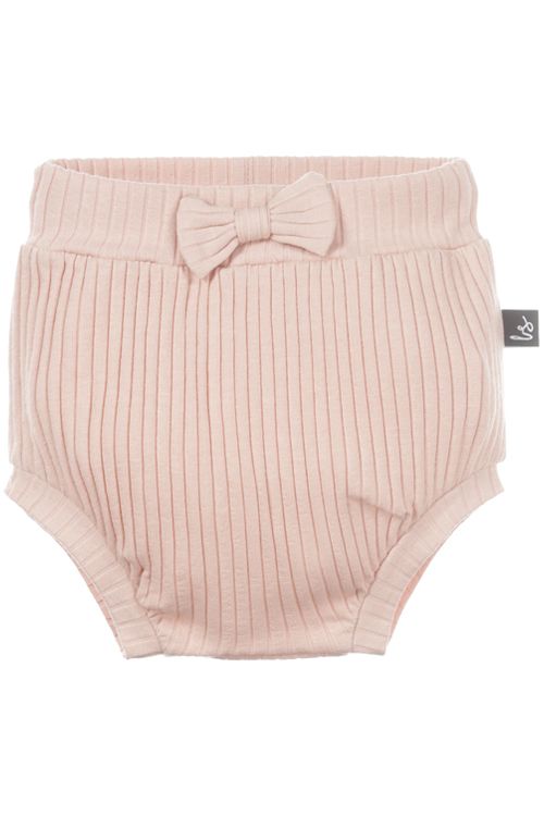 Kurze Hose / Shorts / Bloomer Rippe rose (Gr. 50/56)