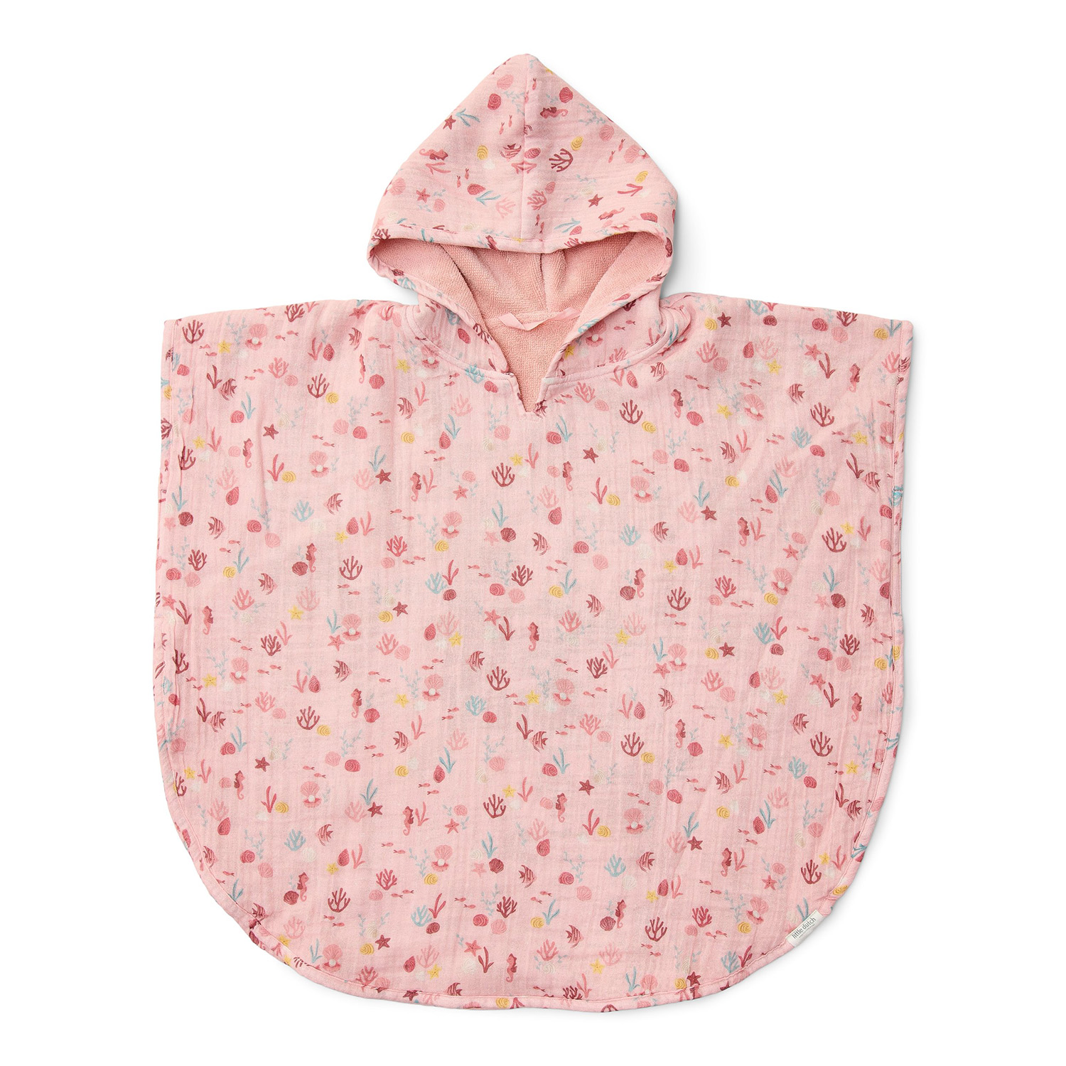 Badeponcho / Strandponcho - Ocean Treasures rosa