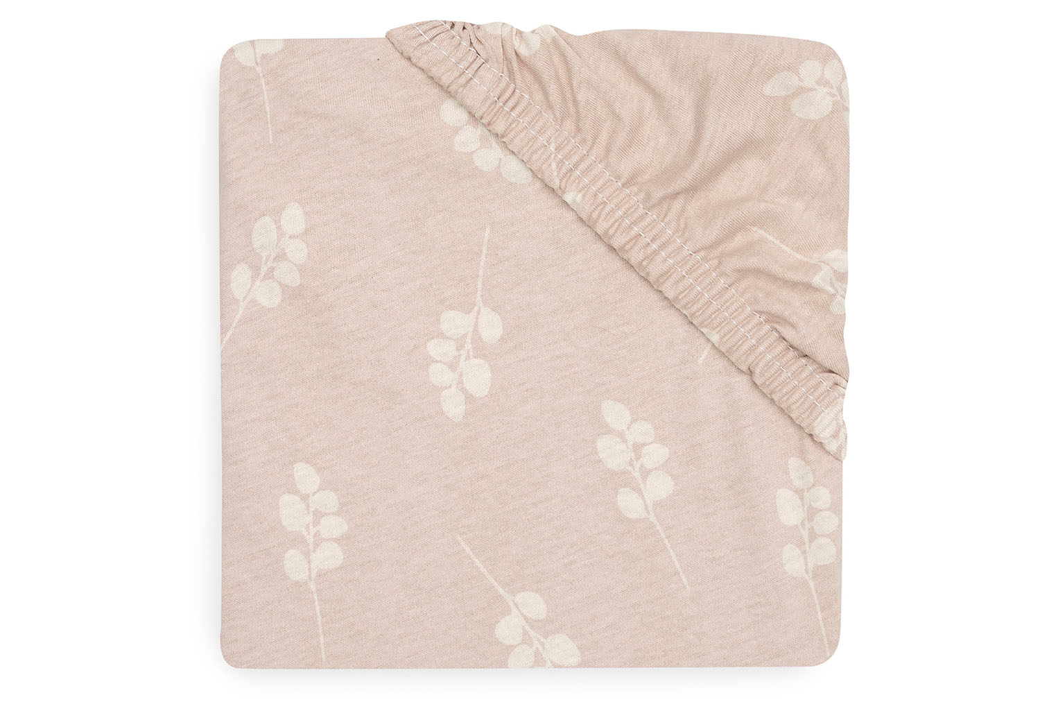 Spannbetttuch für Kinderbett - Twig rosa (70x140 cm)