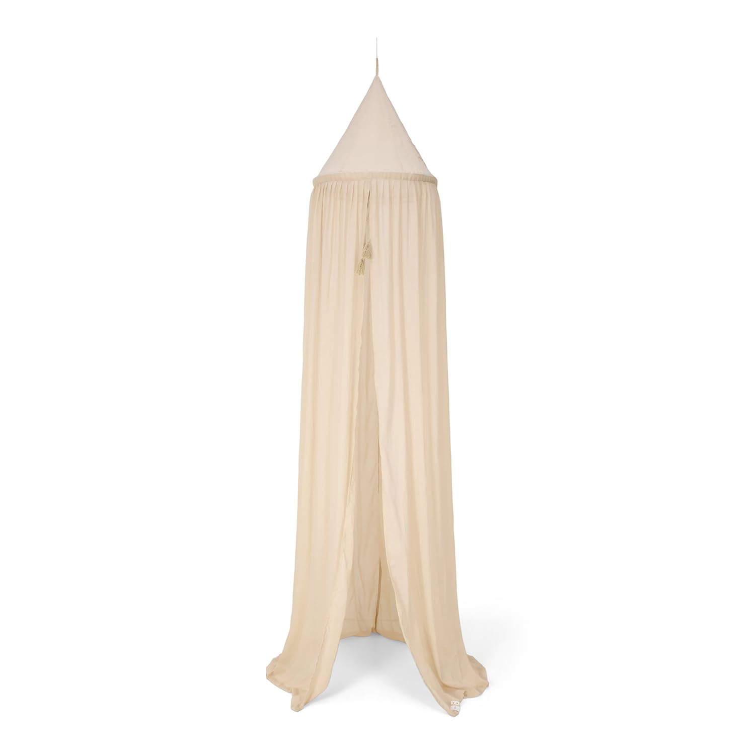 Betthimmel Musselin Pure Soft Beige - Essentials (250 cm)