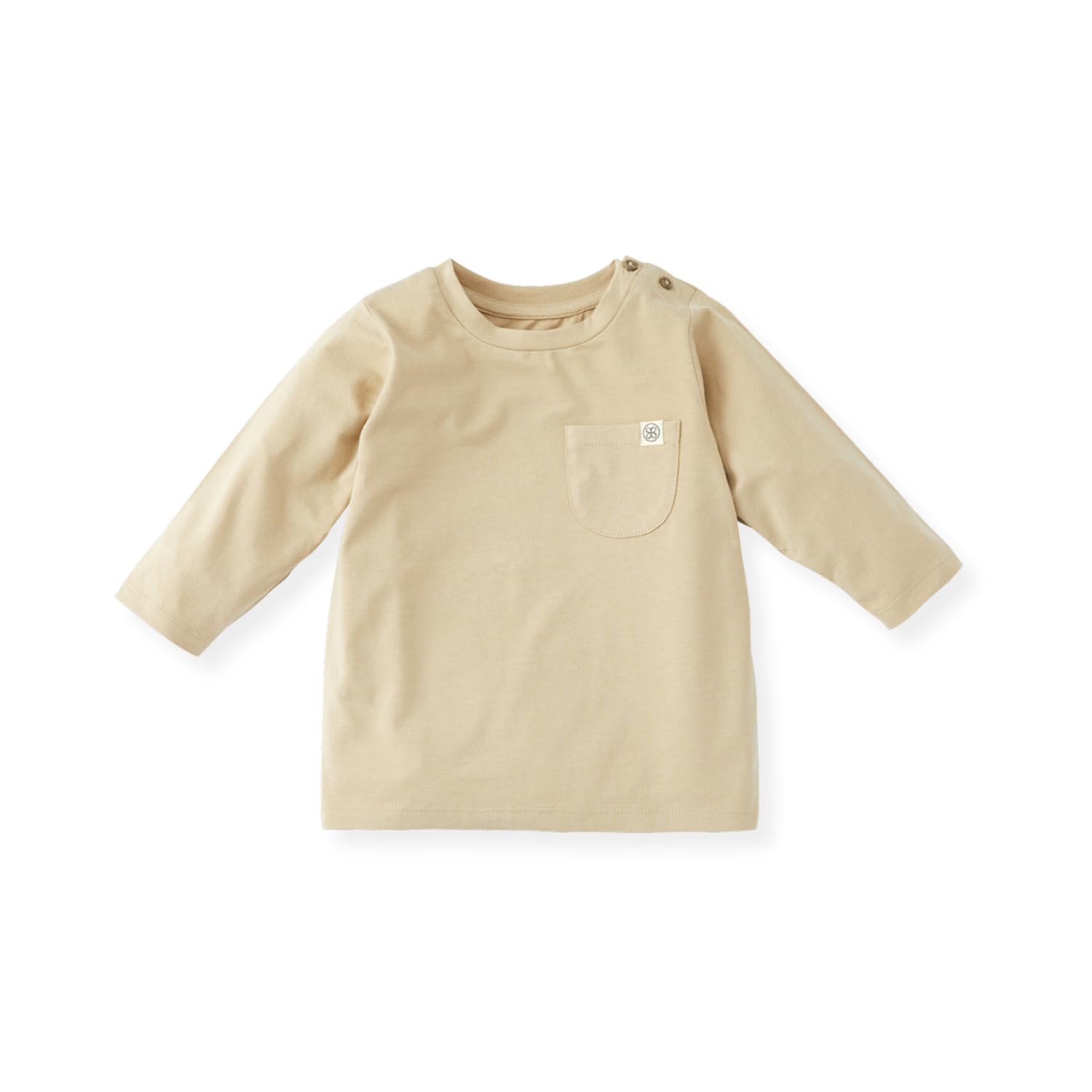 Long Sleeve Shirt / Langarmshirt mit UV-Schutz (UPF 50+) Sandy Beach - beige (Gr. 3-4 Jahre)
