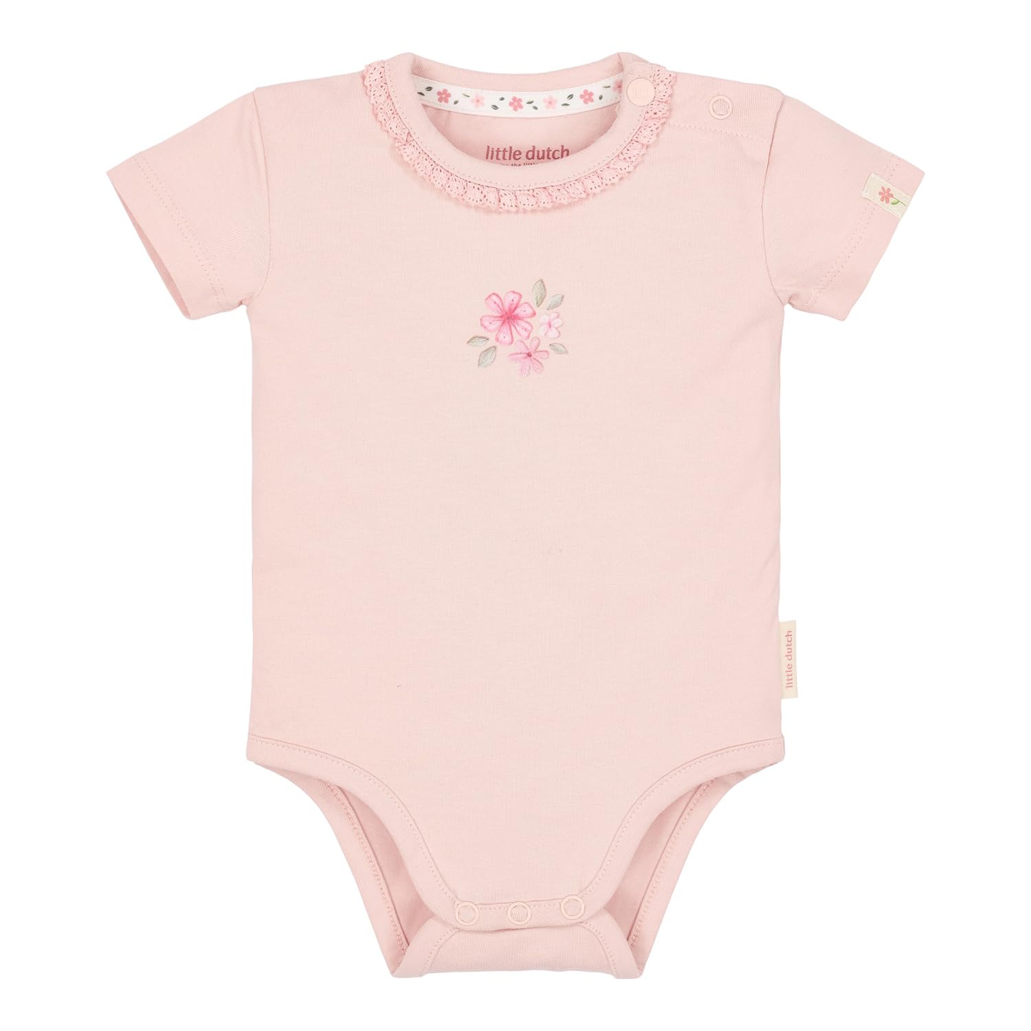 Body kurzarm Pink Blossom - Fairy Garden rosa (Gr. 50)