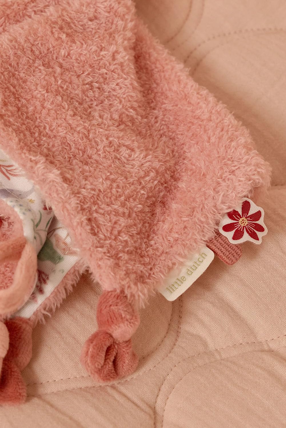 Kuscheltuch Schnullertuch Flamingo - Safari Friends rosa