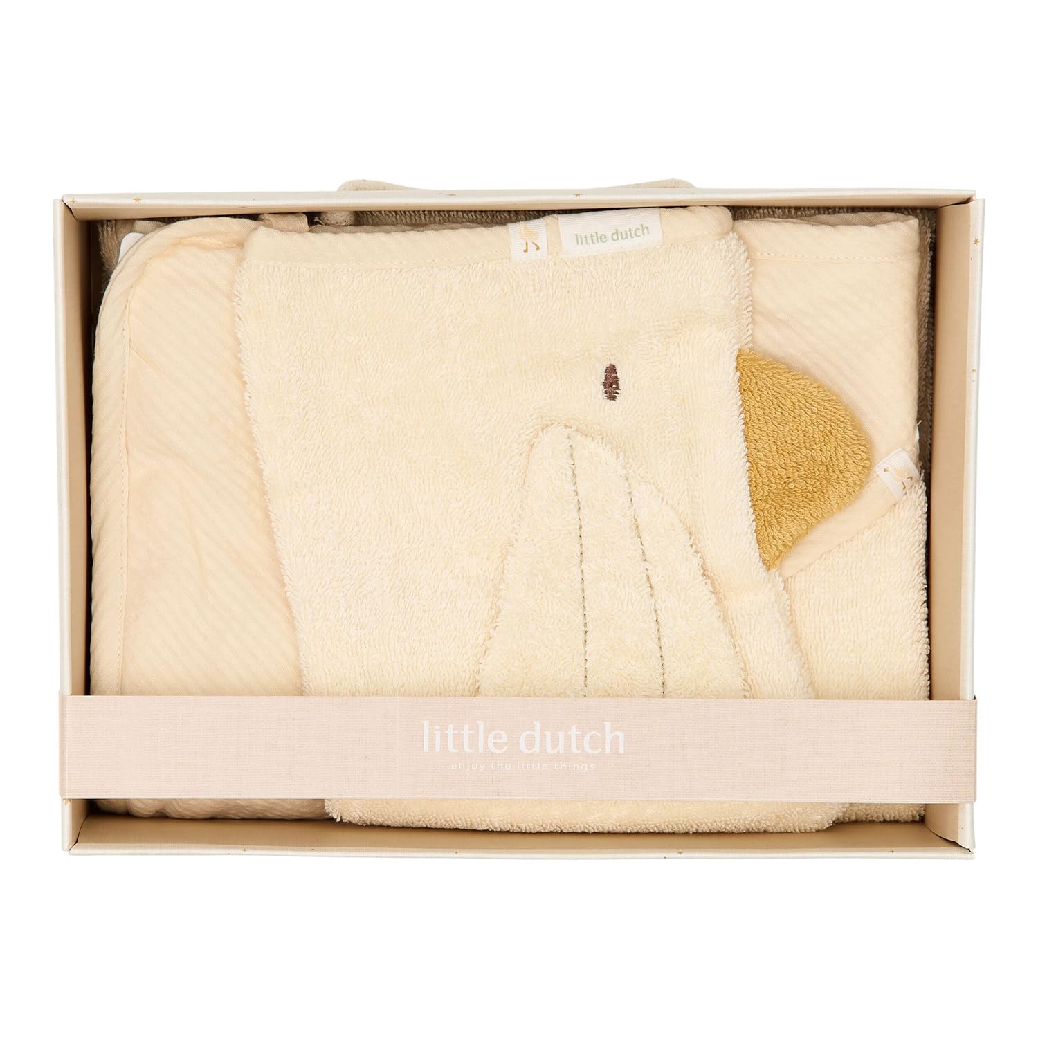 Geschenkset Little Goose - Newborn Naturals beige