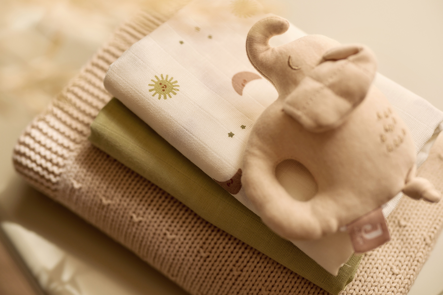 Mulltücher Swaddle 2er Set - Over The Moon (115x115 cm)
