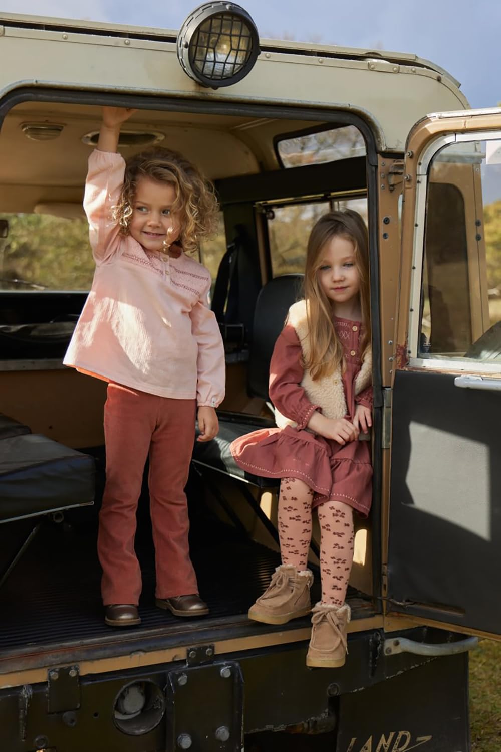 Bluse langarm Blush Pink - Safari Friends rosa (Gr. 74)
