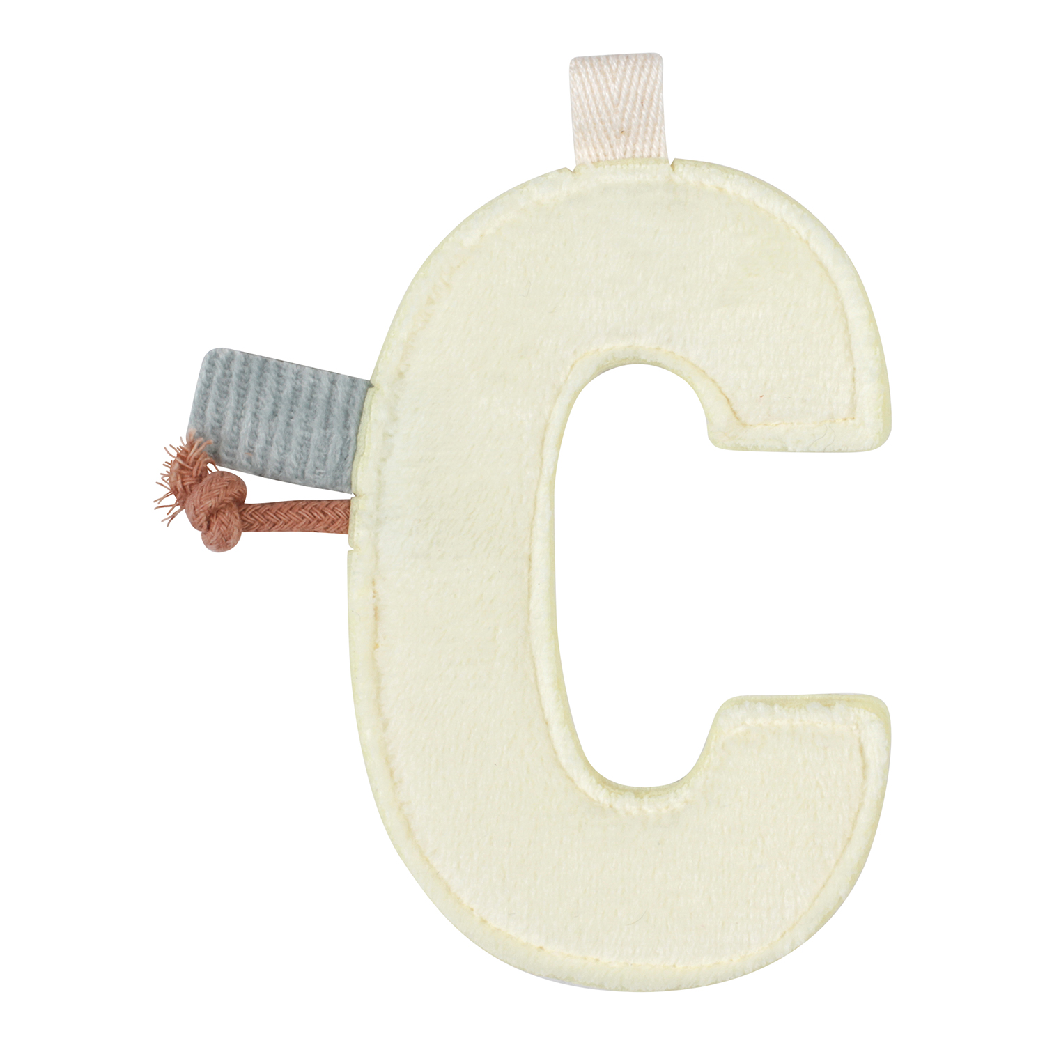 Anhänger Stoffbuchstabe "C" Anhänger Stoffbuchstabe "C"