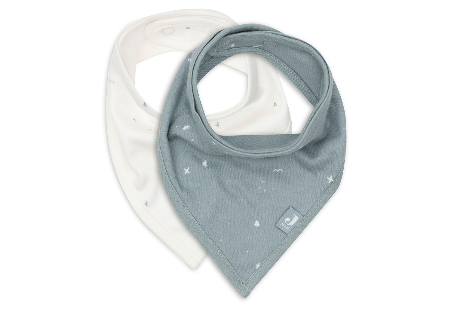 Bandana Lätzchen Halstuch 2er Set - Twinkling sea green Bandana Lätzchen Halstuch 2er Set - Twinkling sea green