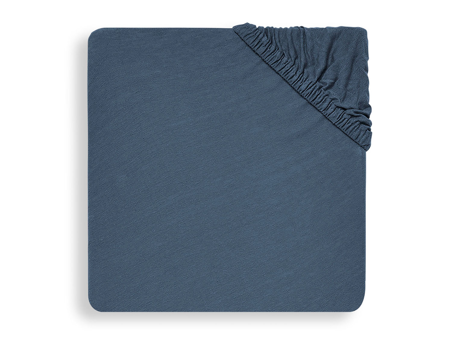 Spannlaken für Laufgitter Jersey jeans blau (75x95 cm) 