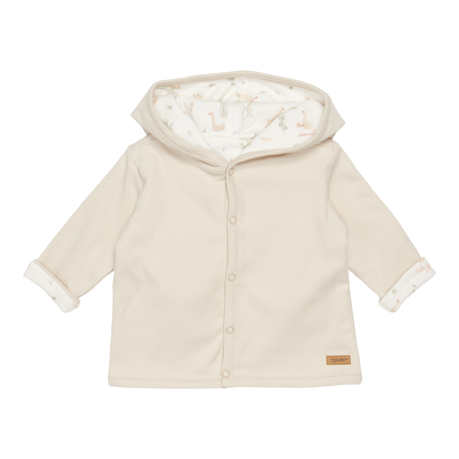 Wendejacke Little Goose / Kleine Gans beige (Gr. 50/56)