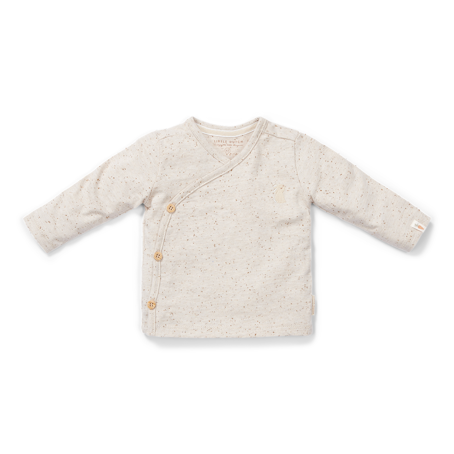 Long Sleeve Shirt / Langarmshirt / Wickelshirt Newborn Naturals sand (Gr. 44)