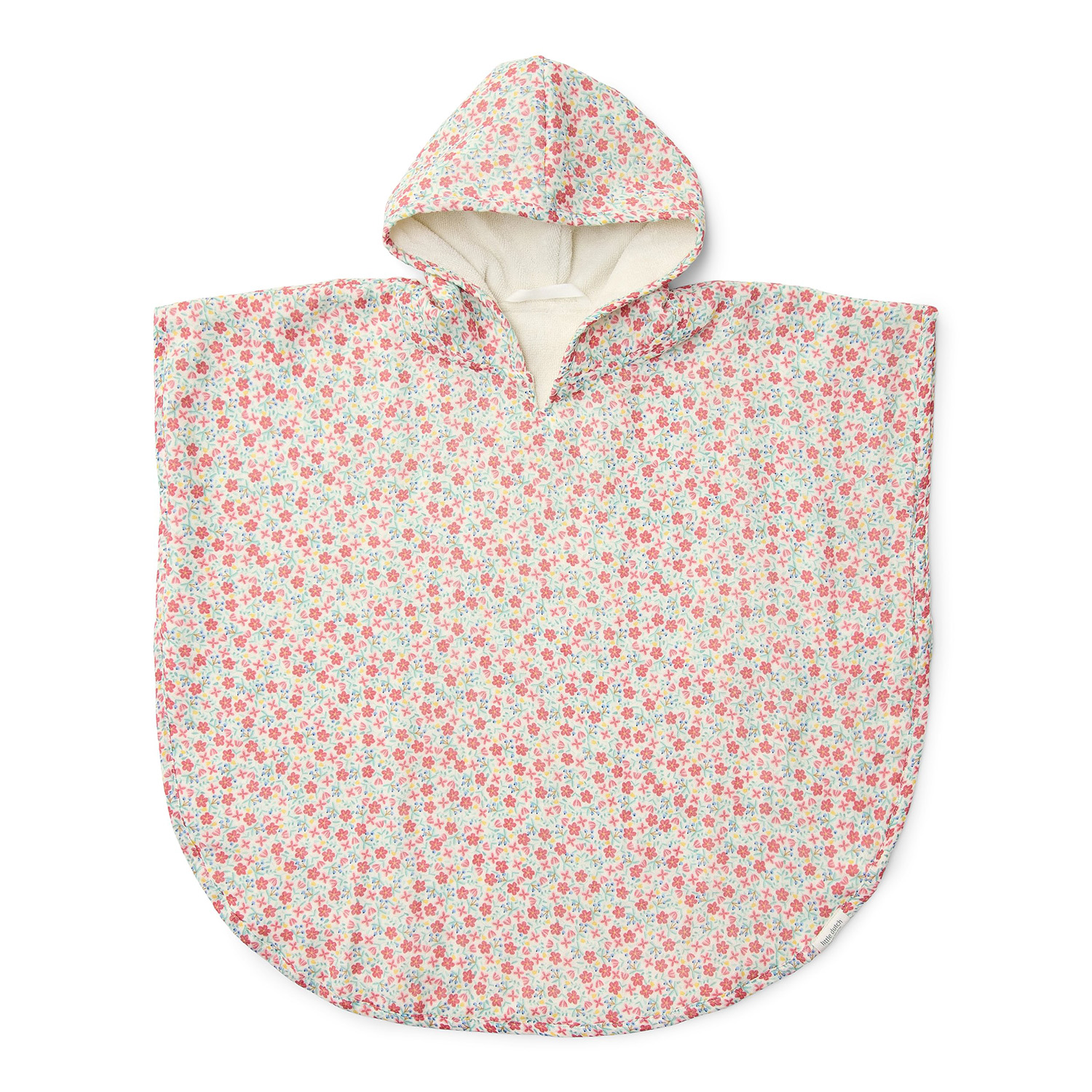 Badeponcho / Strandponcho - Sunny Flowers