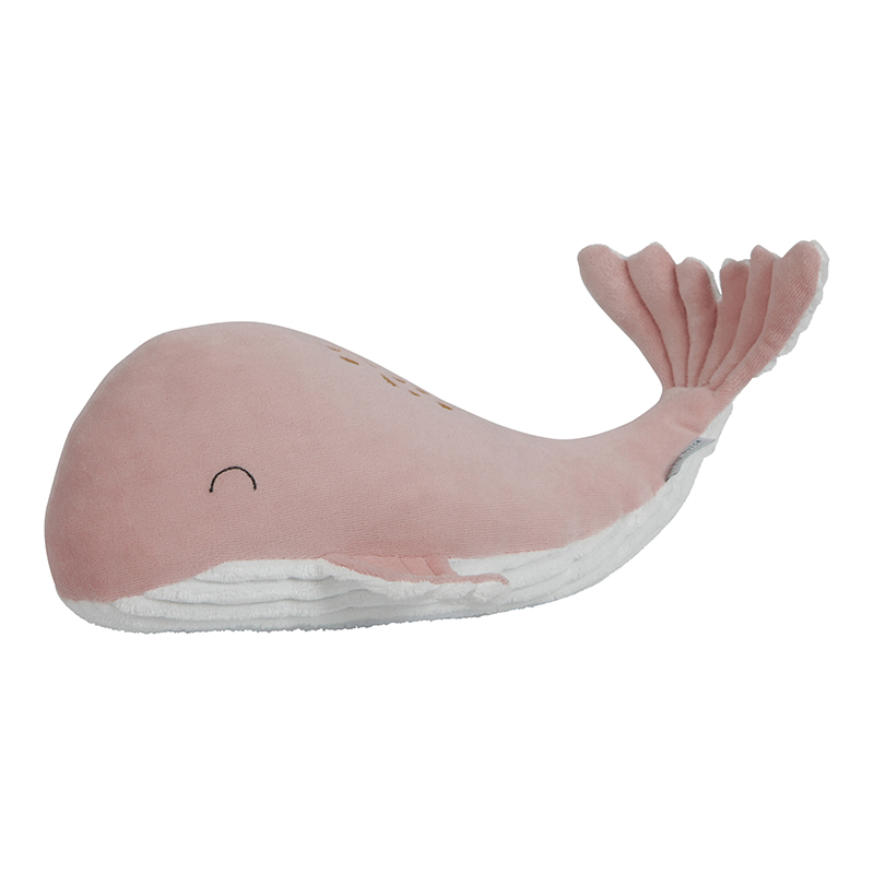 Stofftier Plüschtier Walfisch Ocean rosa 40 cm 