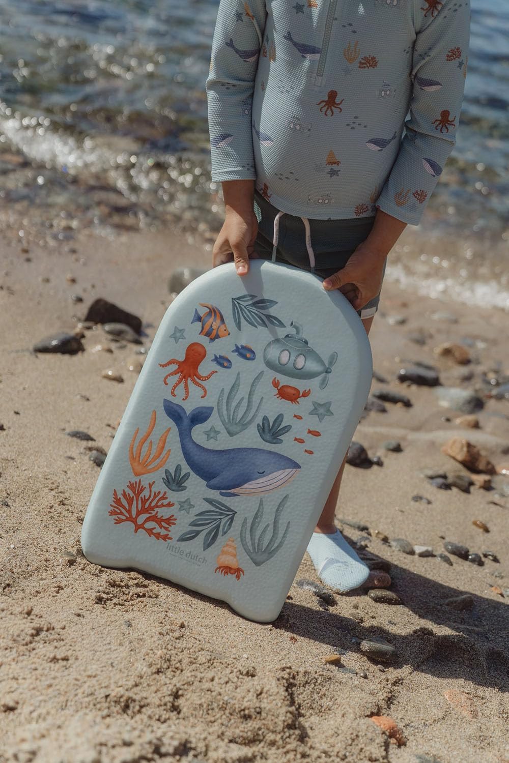 Schwimmbrett / Surfbrett - Ocean World blau