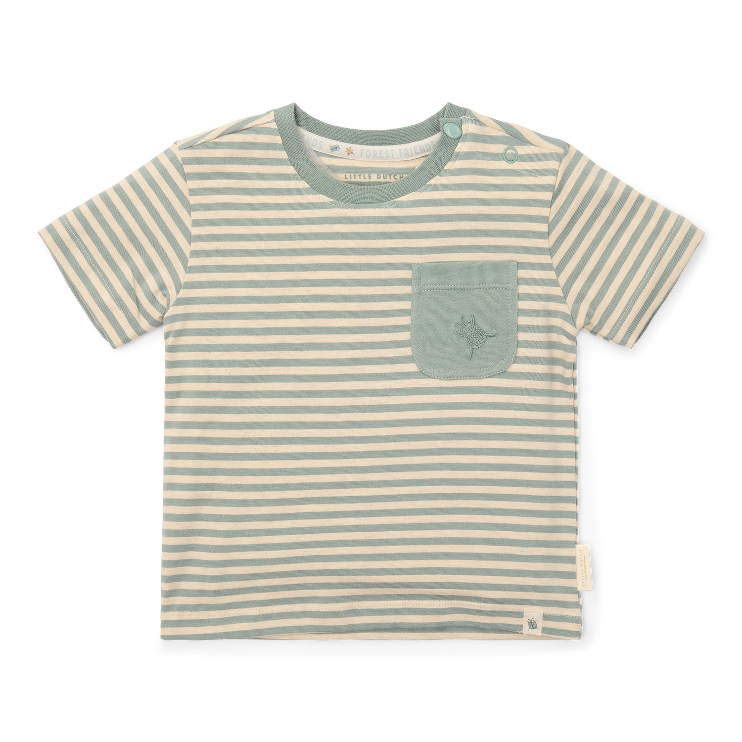 T-Shirt Forest Green Stripe - Forest Friends grün / weiß (Gr. 74) T-Shirt Forest Green Stripe - Forest Friends grün / weiß (Gr. 74)