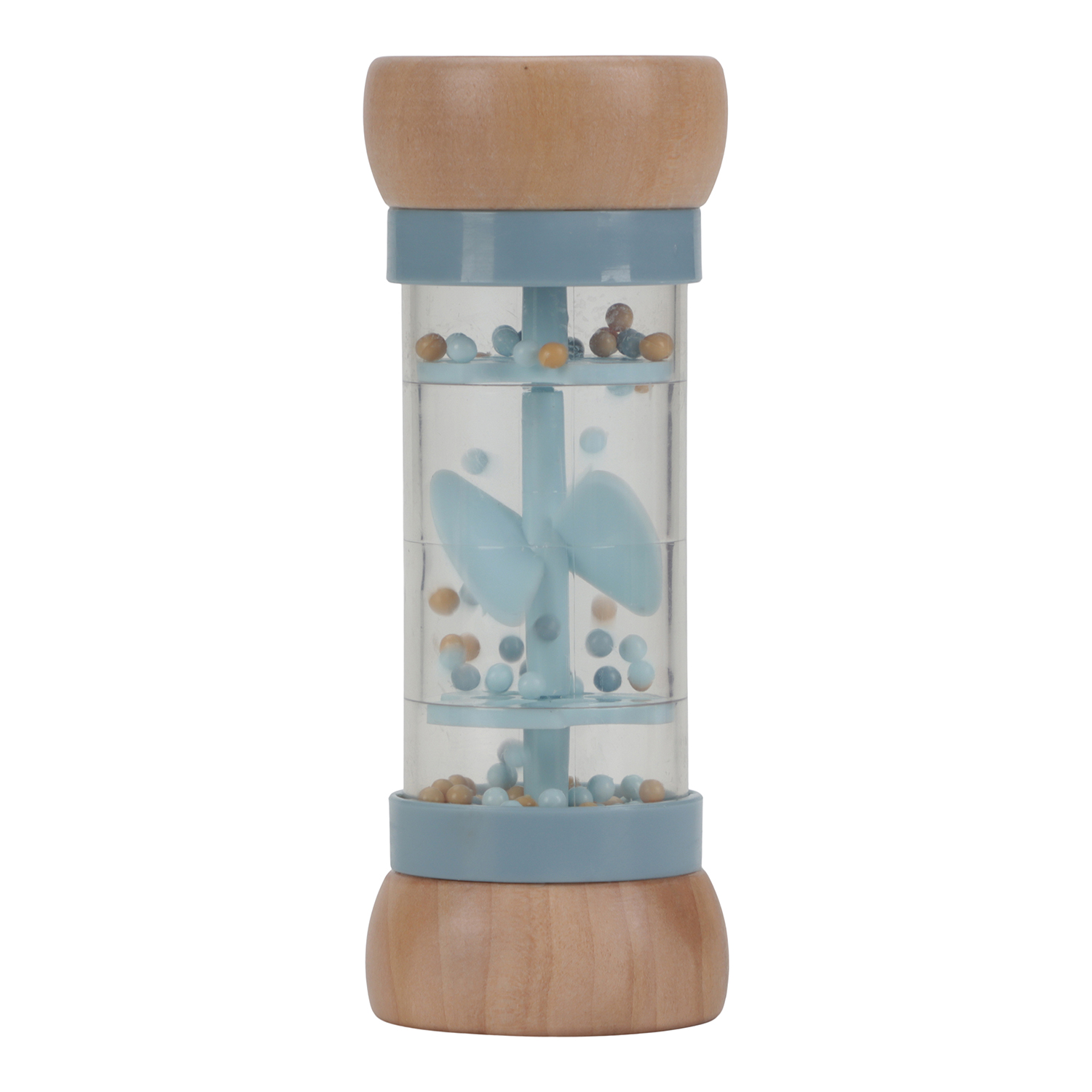 Holz Regenrassel Greifling - Forest Friends blau Holz Regenrassel Greifling - Forest Friends blau
