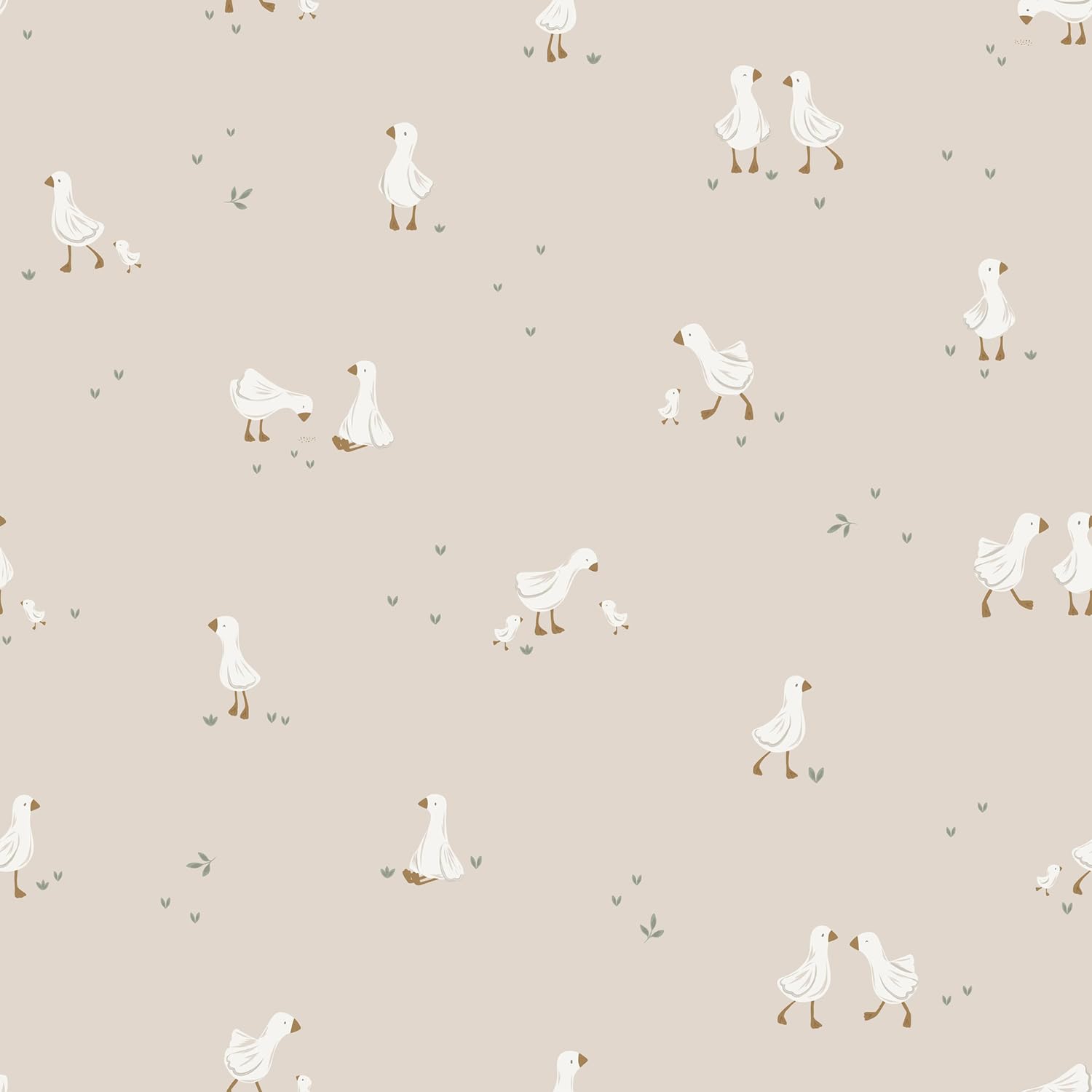 Tapete Kleine Gans - Newborn Naturals beige
