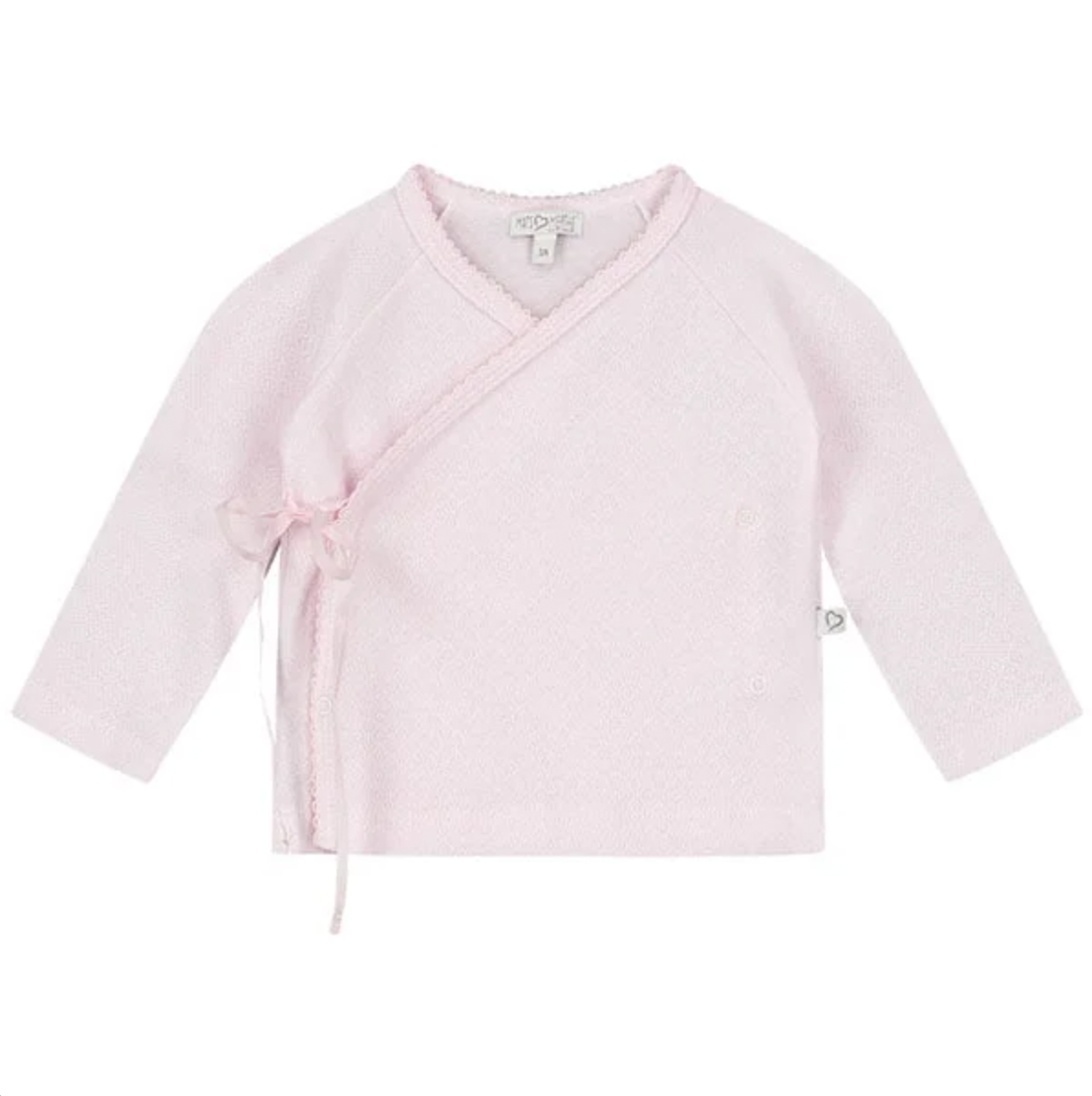 Long Sleeve Shirt / Langarmshirt / Wickelshirt rosa (Gr. 62/68)
