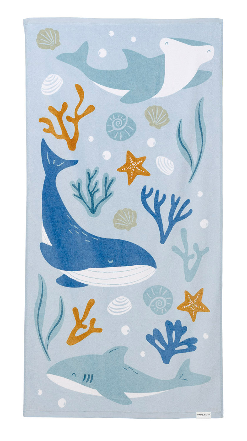 Handtuch / Strandhandtuch Ocean Dreams blau (60x120 cm)