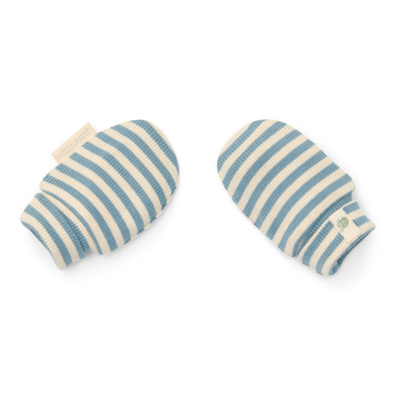 Fäustlinge / Kratzhandschuhe gestreift Stone Blue - Forest Friends
