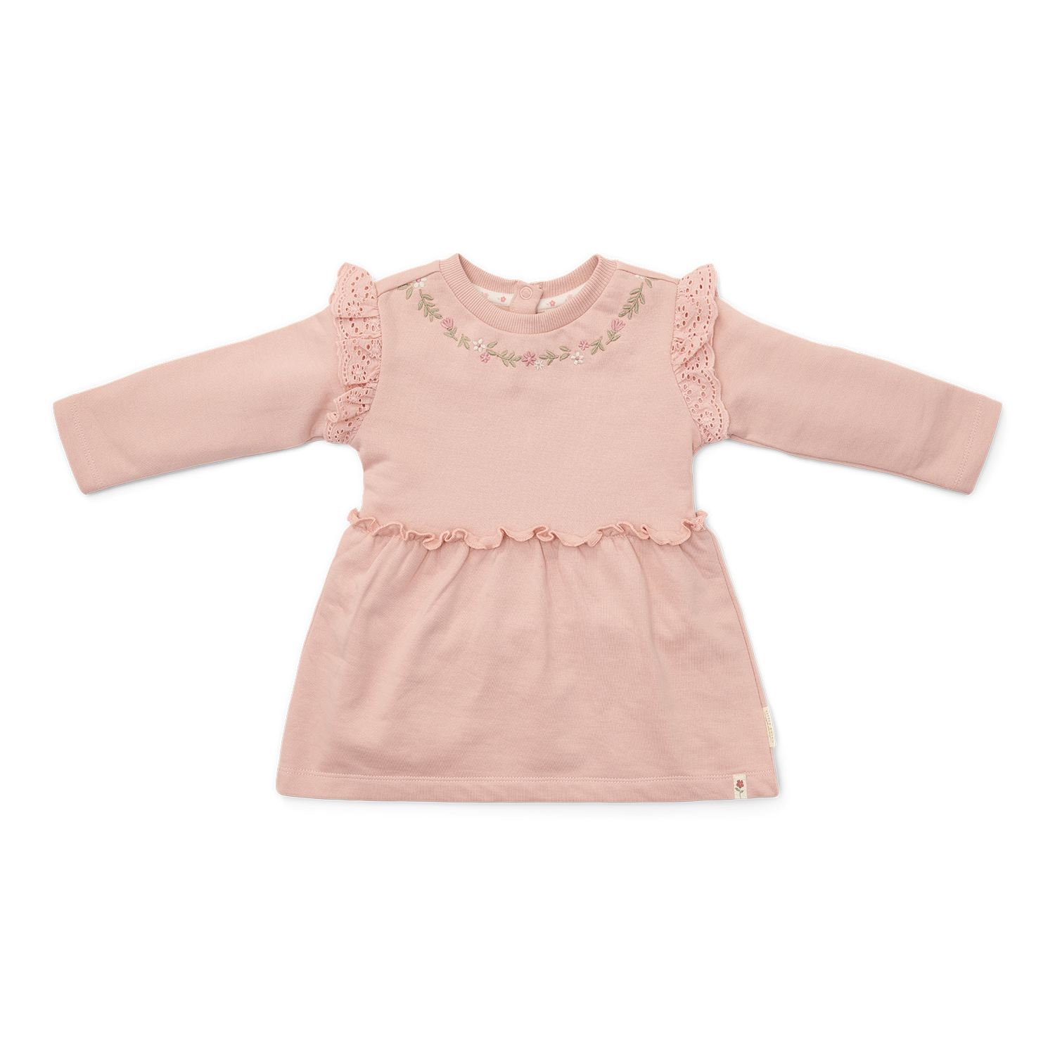 Kleid langärmlig - Little Farm soft rose (Gr. 74) Kleid langärmlig - Little Farm soft rose (Gr. 74)