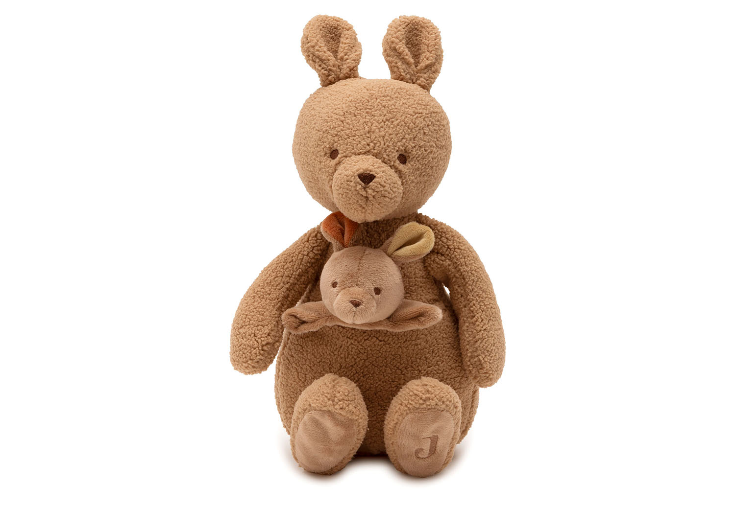 Stofftier Kuscheltier Känguru mit Baby - Kangaroots braun (38 cm) 