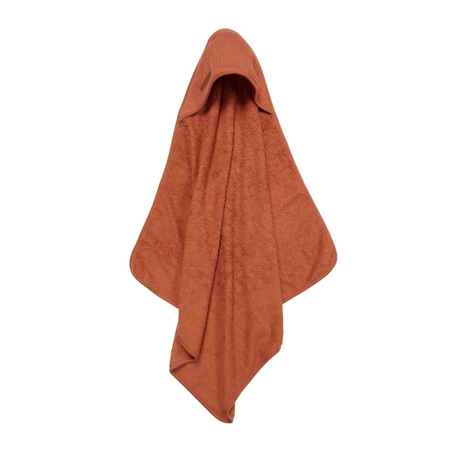 Kapuzenhandtuch Frottee Pure rost (75x75 cm)