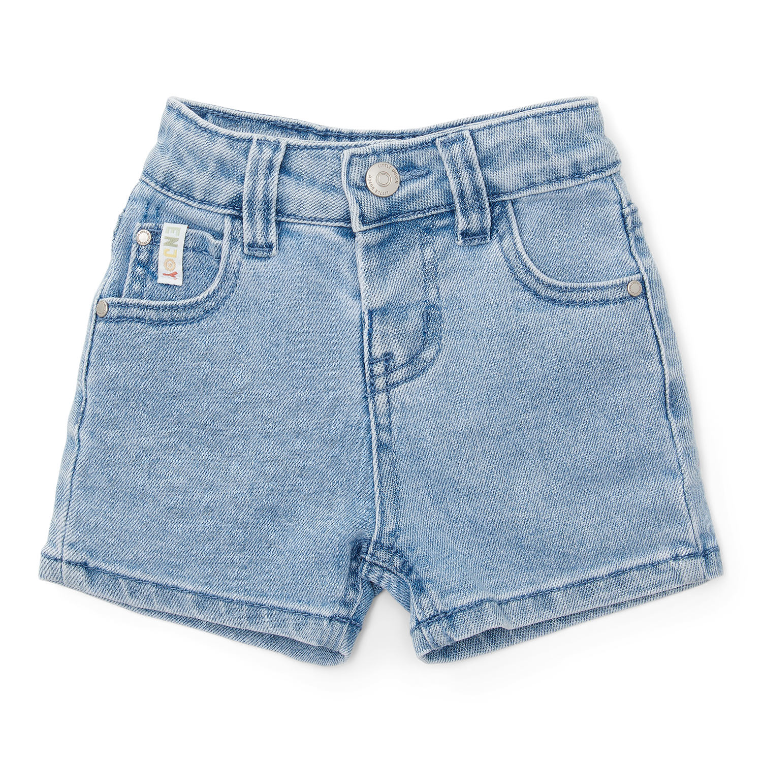 Kurze Hose / Shorts Denim mit Taschen - Little Farm jeans (Gr. 74)