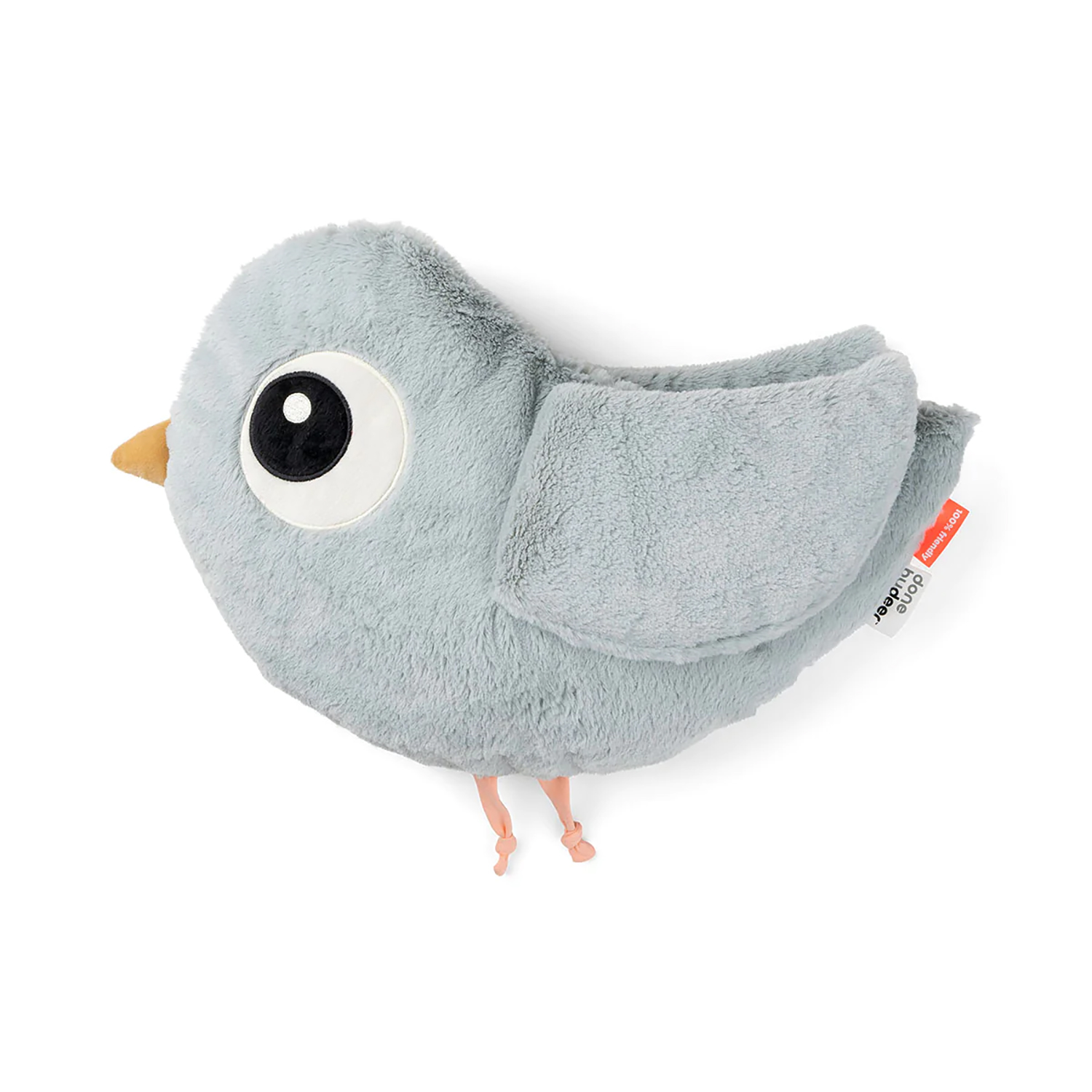 Stofftier Kuscheltier - Vogel Birdee blau (46 cm)