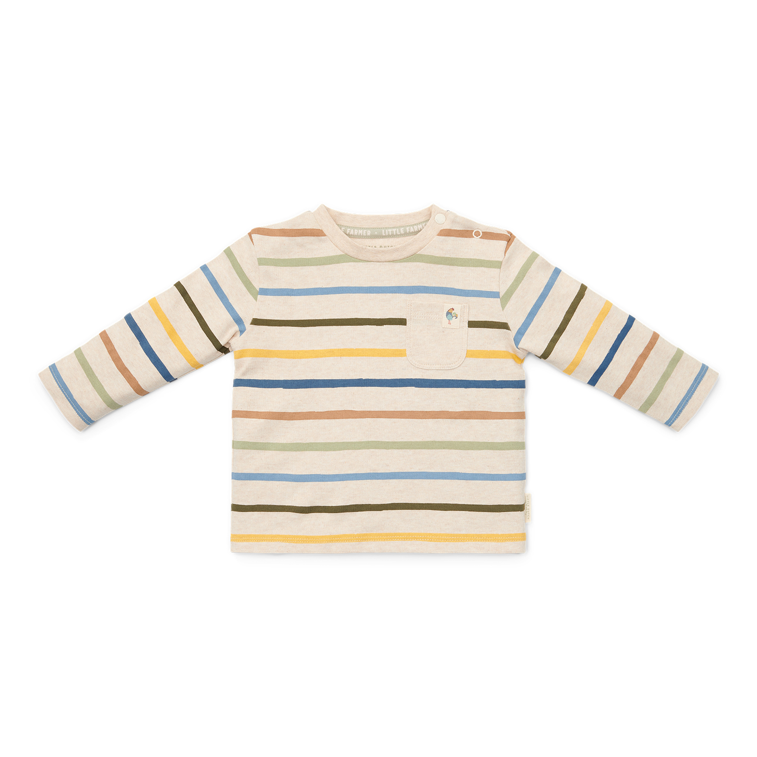Long Sleeve Shirt / Langarmshirt gestreift - Little Farm (Gr. 74) Long Sleeve Shirt / Langarmshirt gestreift - Little Farm (Gr. 74)
