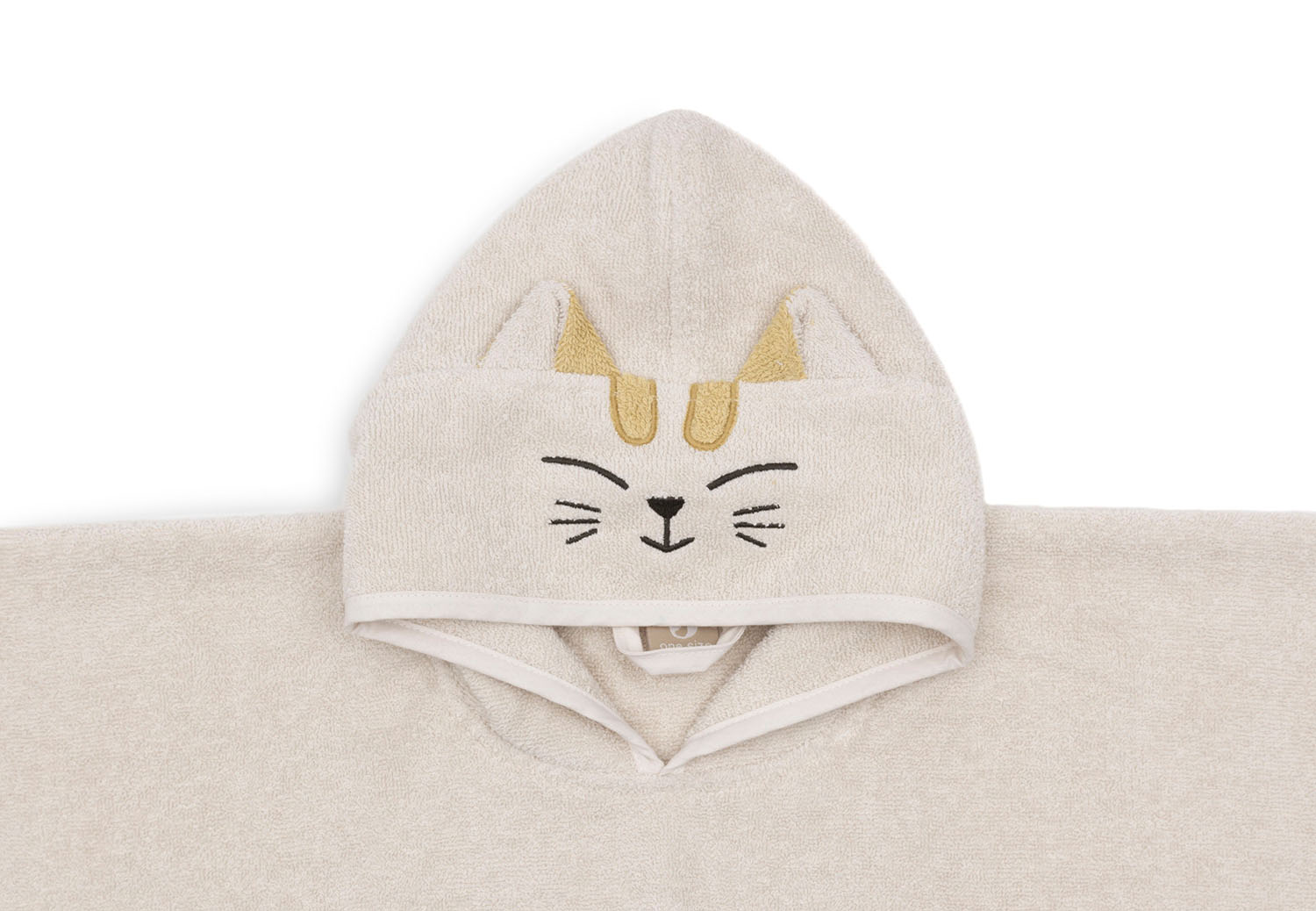Badeponcho Katze Charlie - Tiny Park beige