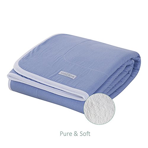 Babydecke mit Teddyfell blau (70x100 cm) Babydecke mit Teddyfell blau (70x100 cm)
