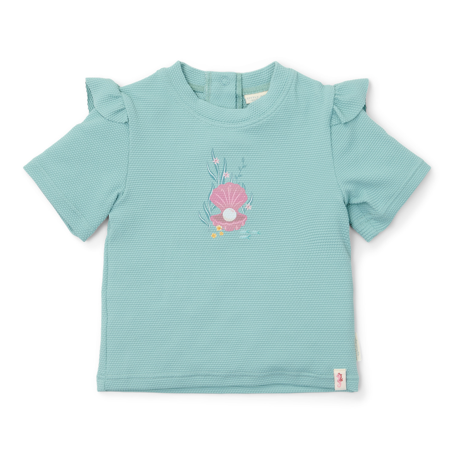 Schwimmshirt kurzarm mit Rüschen - Ocean Treasures Surf Blue (Gr. 62/68) Schwimmshirt kurzarm mit Rüschen - Ocean Treasures Surf Blue (Gr. 62/68)