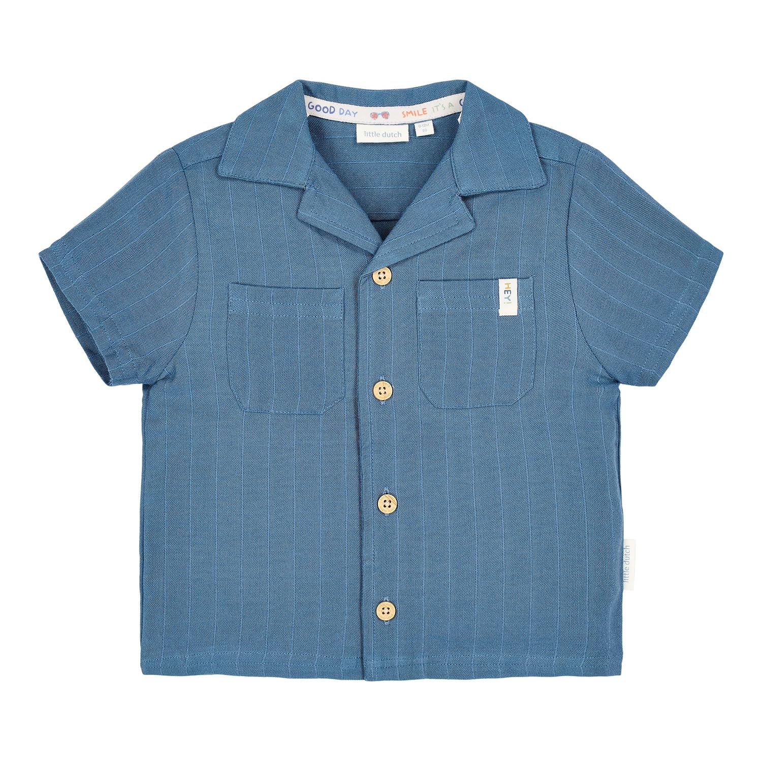 Hemd kurzärmlig Indigo - Forest Friends blau (Gr. 74)